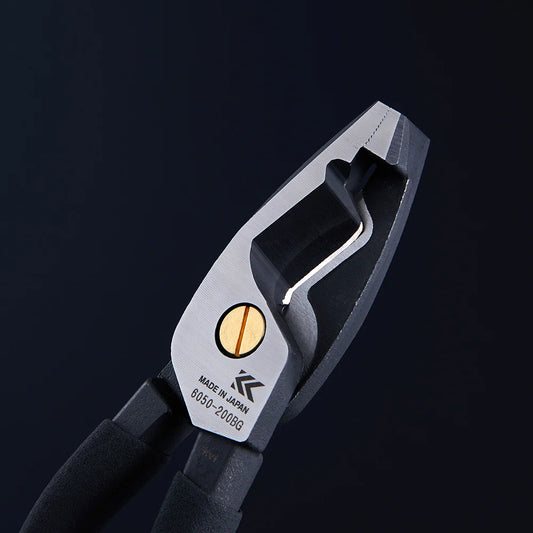 フジ矢 ケーブルペンチ200mm(黒金)6050-200BG