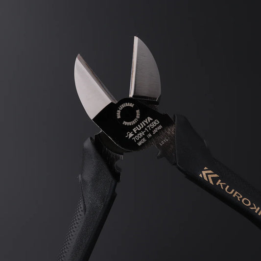 フジ矢 偏芯強力ニッパ(黒金) 200mm 700N-200BG