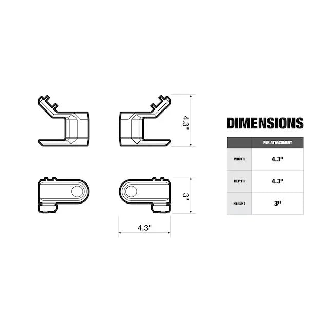 TOUGHBUILT STACK TECH コードラップ TB-B1-A-31-