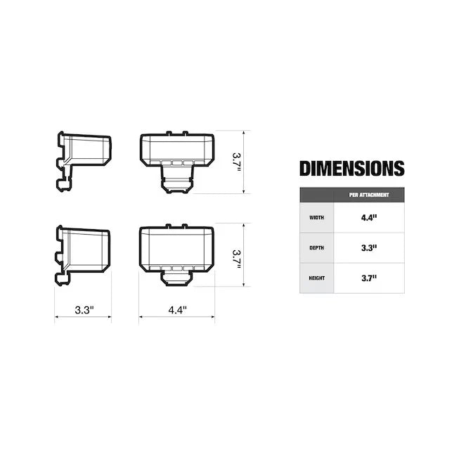 TOUGHBUILT STACK TECH ロングツールホルダー TB-B1-A-54-