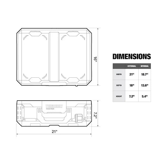 TOUGHBUILT STACK TECH フルオーガナイザー TB-B1-O-30-