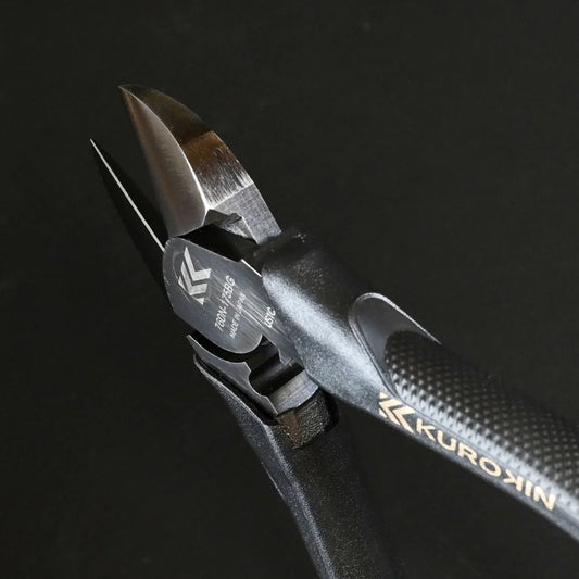 【予約商品】フジ矢 偏芯強力ニッパ薄刃(黒金)175mm 760N-175BG-