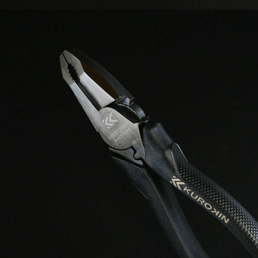 【予約商品】フジ矢 テコペン偏芯パワーペンチ (黒金)200mm 3000SP-200BG-