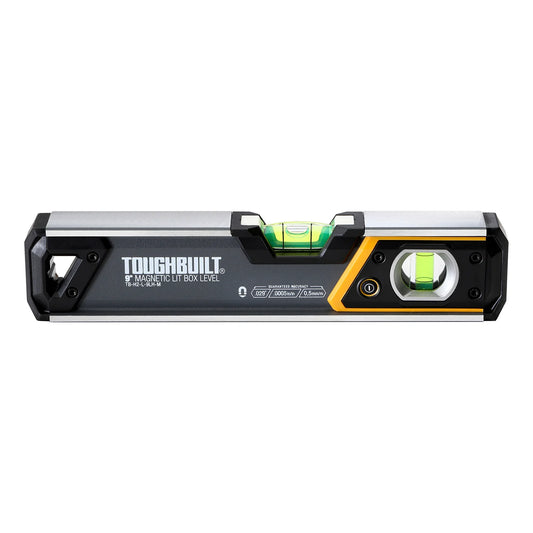 TOUGHBUILT 9in LEDマグネット水平器 TB-H2-L-9LH-M-