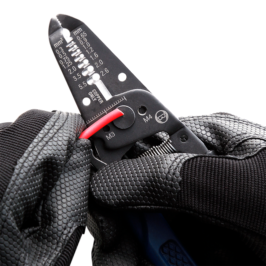 ベッセル ワイヤーストリッパーねじカッター付 3500E-5-ストリッパ-3500E-5-金津屋商店