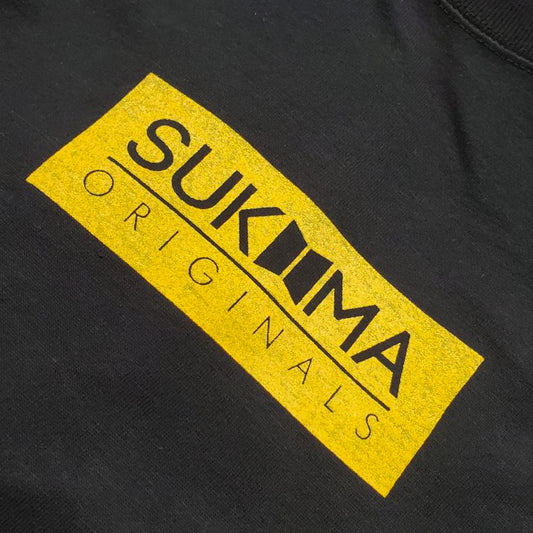 大中小店×金津屋商店 コラボTシャツ 5.6オンス ブラック-Tシャツ-金津屋商店