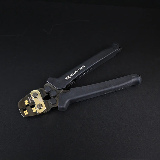 【予約商品】フジ矢 圧着⼯具 (絶縁被覆付閉端接続⼦⽤)(黒金)FC-45-BG-