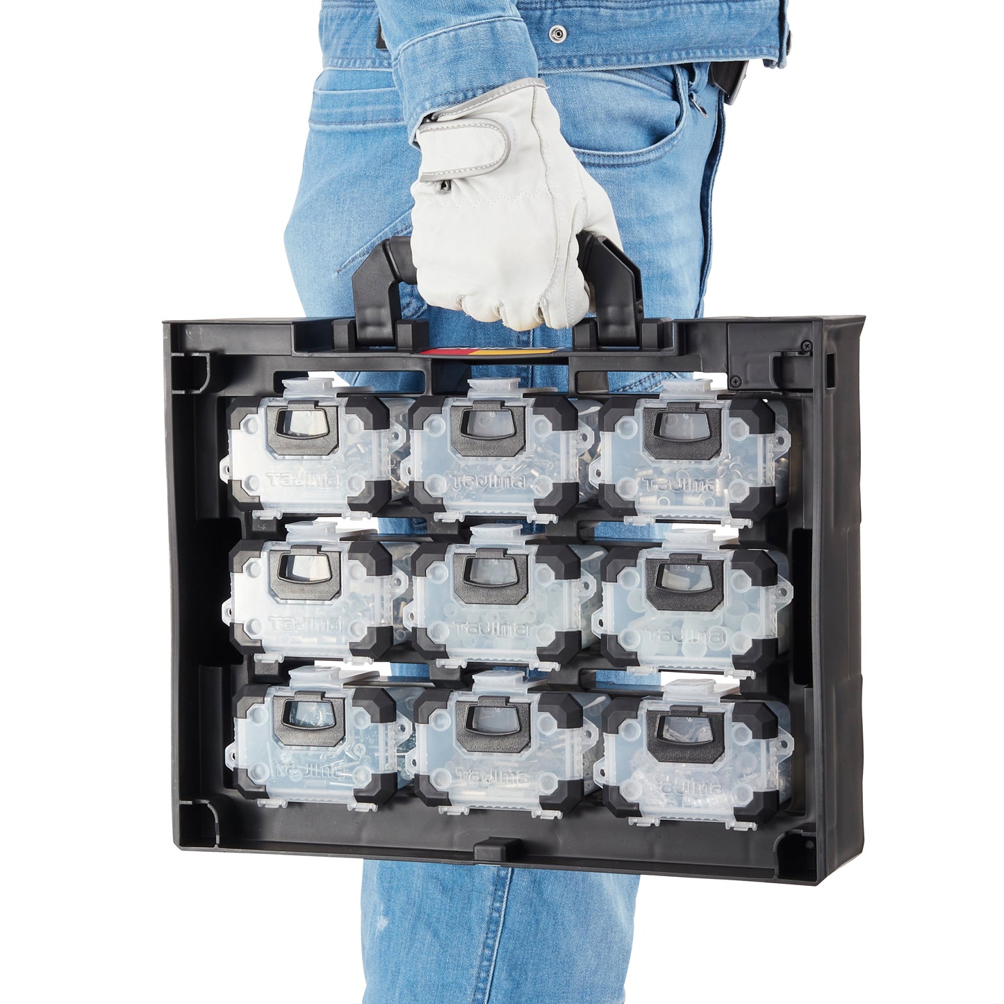 タジマ セフパーツケースSサイズ9個セットトレイ付 TB-PCS9-TB-PCS9