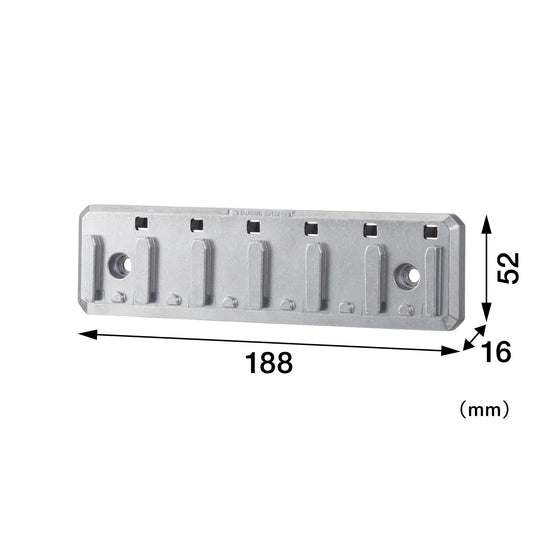 タジマ セフプレート6連メタル TB-HP6M-TB-HP6M