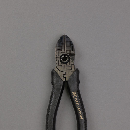 フジ矢 偏芯強力ニッパ(黒金)175mm 700N-175BG【金津屋商店オリジナルデザイン:三崩し】-