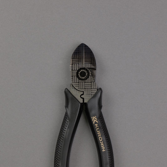 フジ矢 偏芯強力ニッパ(黒金)200mm 700N-200BG【金津屋商店オリジナルデザイン:三崩し】-