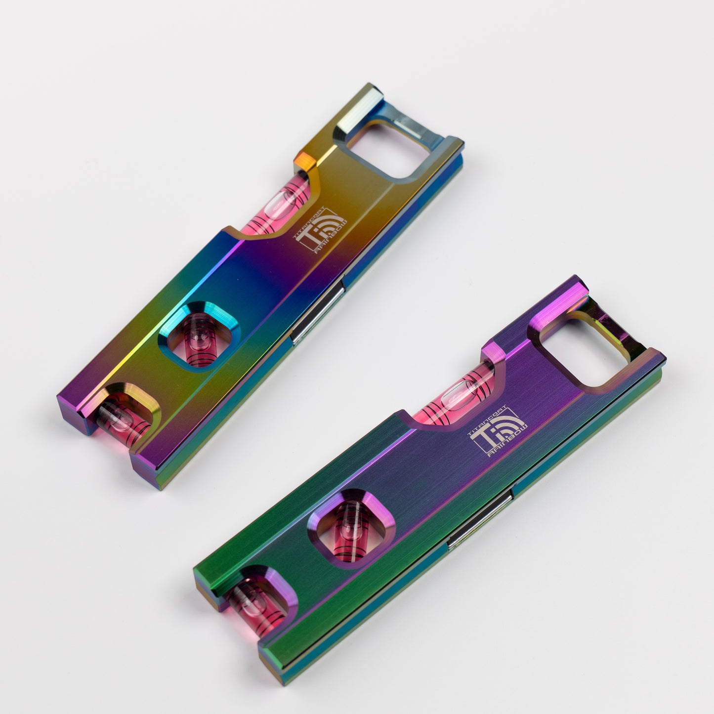 侍ブラック アルミ削り出しボディ レインボーソリッドレベル2 100mm/150mm-