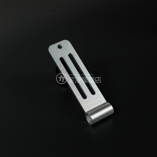 ニックス(KNICKS) アルミ削り出しシングルベルトループ ALUZ-S【数量限定ラメシルバー】-