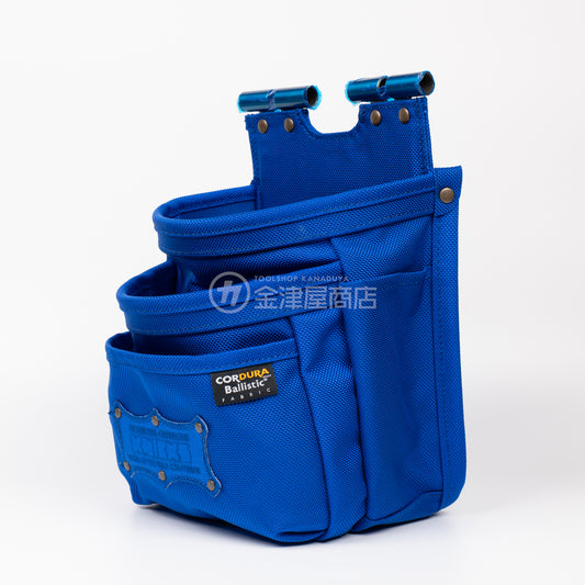 ニックス(KNICKS) コーデュラバリスティック生地チェーン対応3段腰袋 BABLT-301DDX【TITプレート補強入り】-