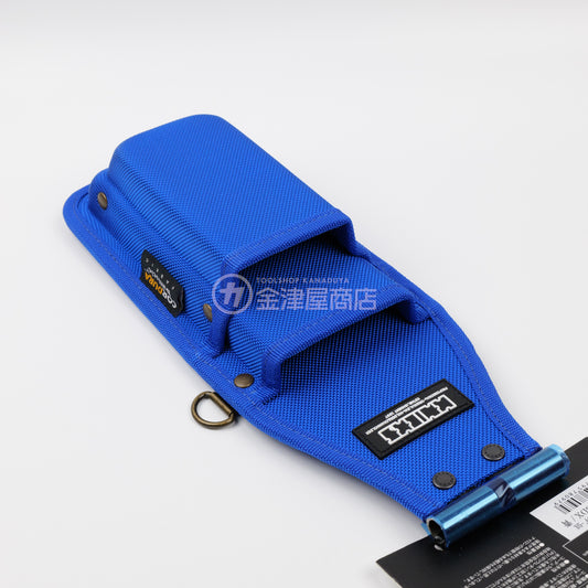 ニックス(KNICKS) EVA/コーデュラバリスティック生地フリー2PホルダーDX BABLT-102GBDX 青-BABLT-102GBDX