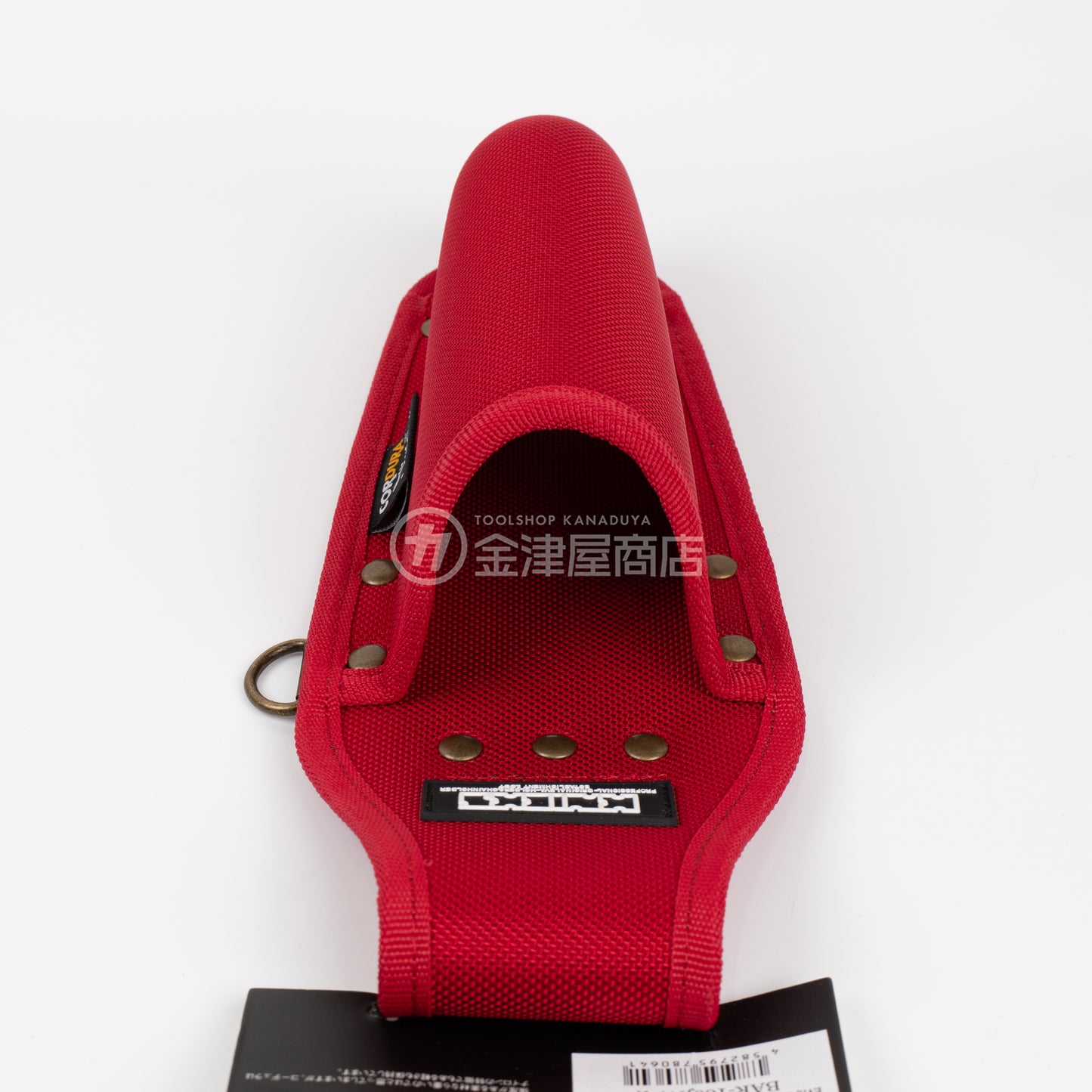 ニックス(KNICKS) EVA/コーデュラバリスティック生地 ペン型ドリルドライバーホルダー BAR-100JN 赤-