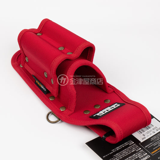 ニックス(KNICKS) EVA/コーデュラバリスティック生地ペン型ドリルドライバー3Pホルダー BAR-103JN 赤-