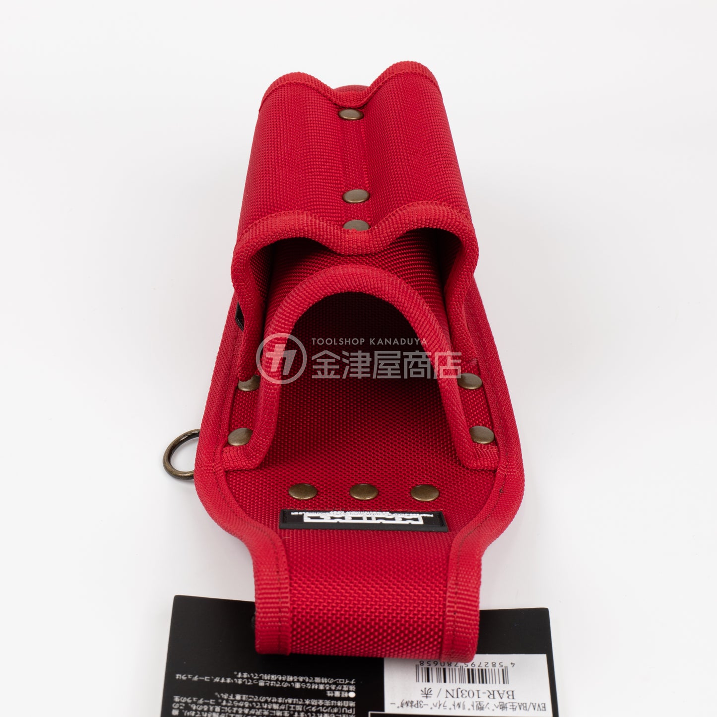 ニックス(KNICKS) EVA/コーデュラバリスティック生地ペン型ドリルドライバー3Pホルダー BAR-103JN 赤-