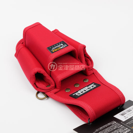 ニックス(KNICKS) EVA/コーデュラバリスティック生地ペンチ・ドライバー4Pホルダー BAR-401PLN 赤-BAR-401PLN