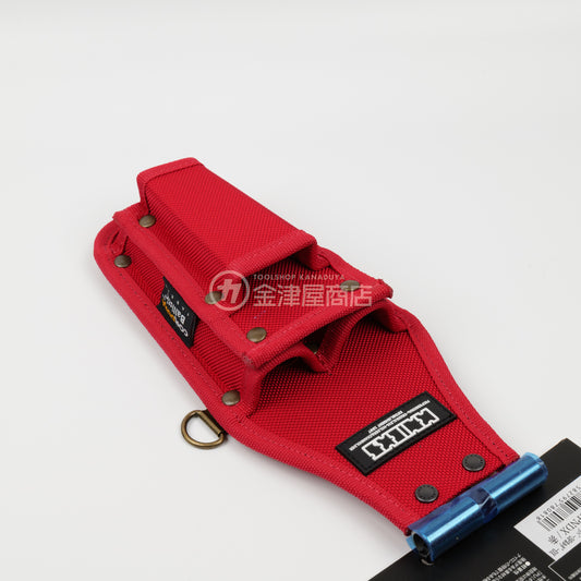 ニックス(KNICKS) EVA/コーデュラバリスティック生地ドライバー・ニッパー3PホルダーDX BART-301PNDX 赤-BART-301PNDX