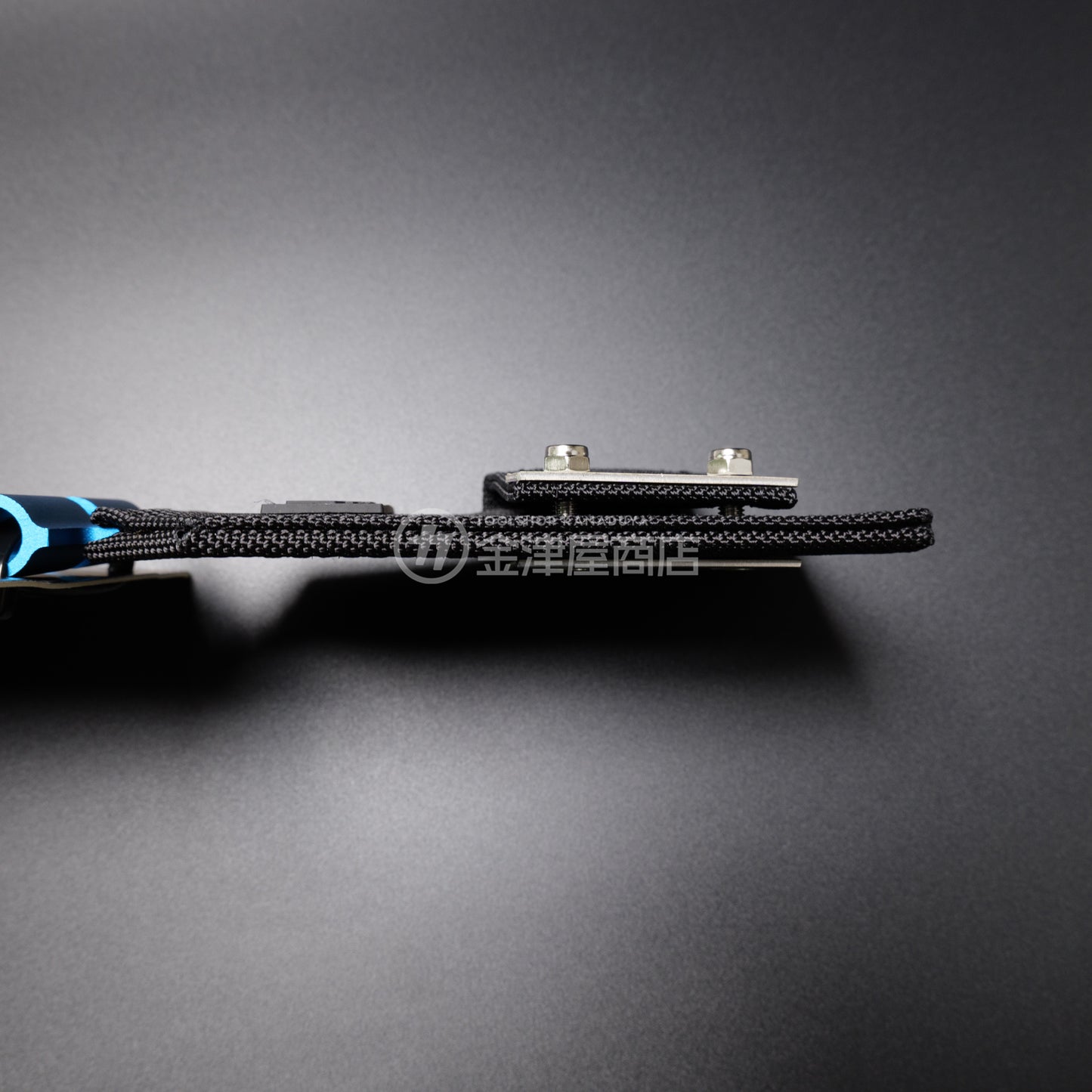 ニックス(KNICKS) コーデュラバリスティック生地背折れアルミ補強 着脱アタッチメントホルダー BA-SE 公認カスタム-