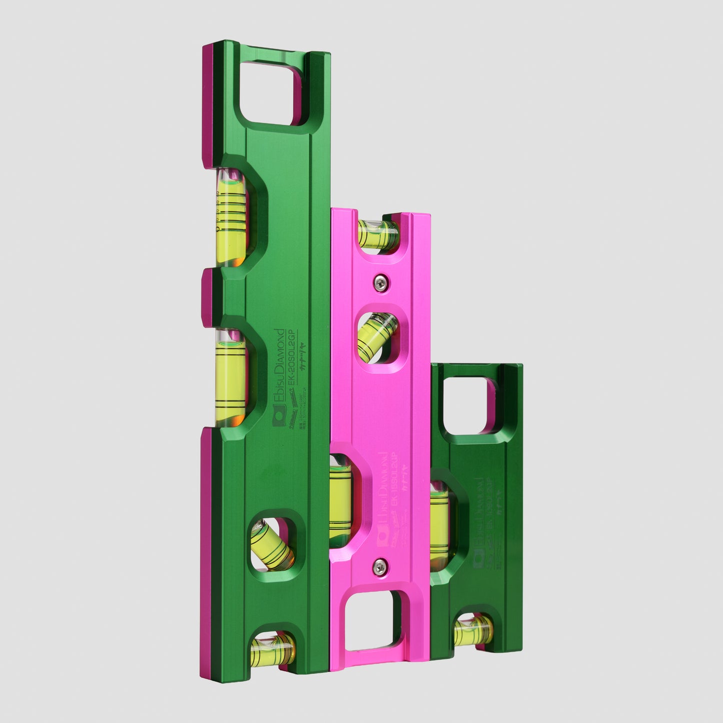 金津屋商店×エビス カラーソリッドレベル2【COLOR SOLID LEVEL2】 ツートンカラー グリーン&ピンク 100/150/200-