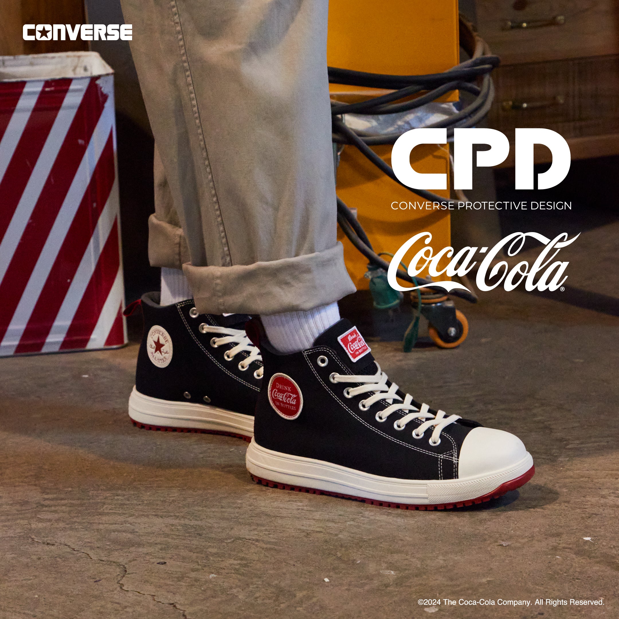 CONVERSE ALL STAR PS Coca-Cola HI - Main Image
