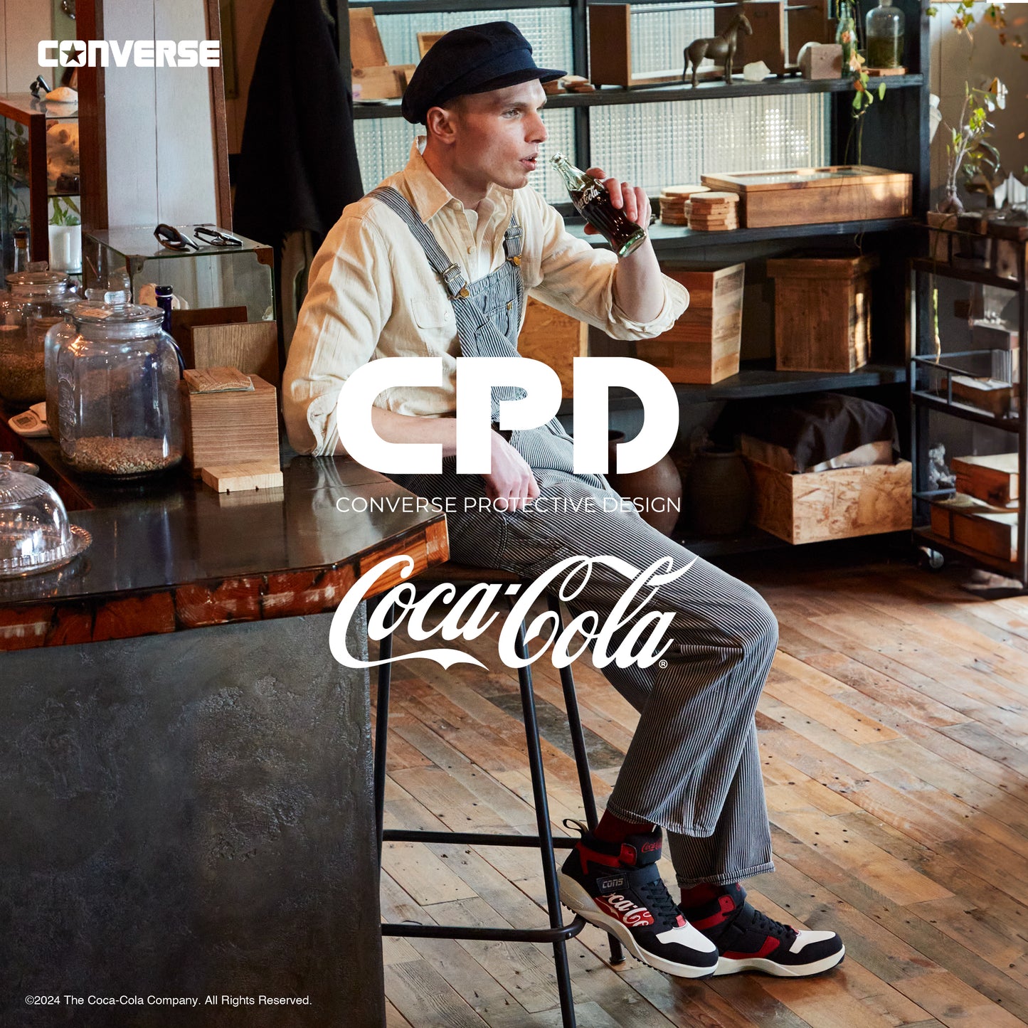 CONVERSE RUN 'N SLAM PS Coca-Cola-