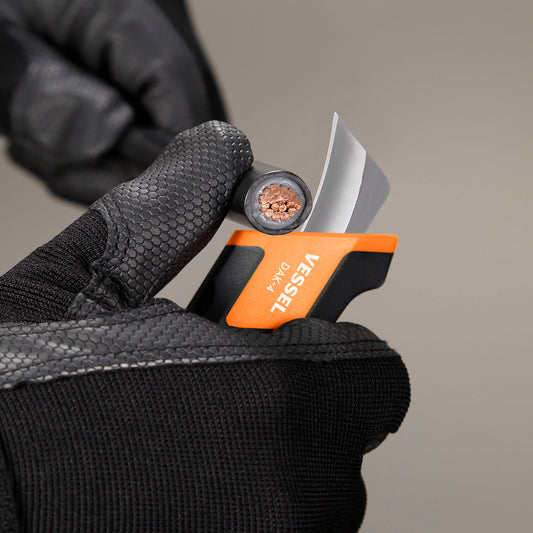 ベッセル 電工アジャストナイフ(鎌形刃) No.DAK-4