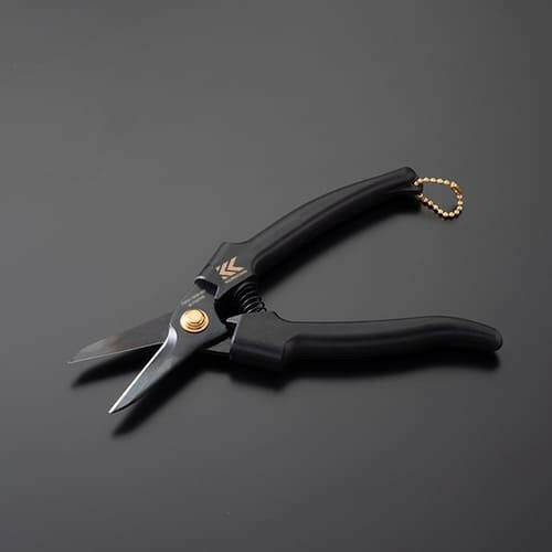 フジ矢 電工ストレートバサミPRO(黒金)FM04-180N-BG