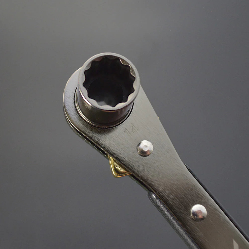 フジ矢 板ラチェットレンチ設備工事向け(黒金) FRS-12-BG-FRS-12-BG