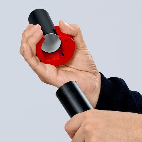 クニペックス プラスチック管・シーリングスリーブ用カッター 9022-10BK-パイプカッター-9022-10BK-金津屋商店