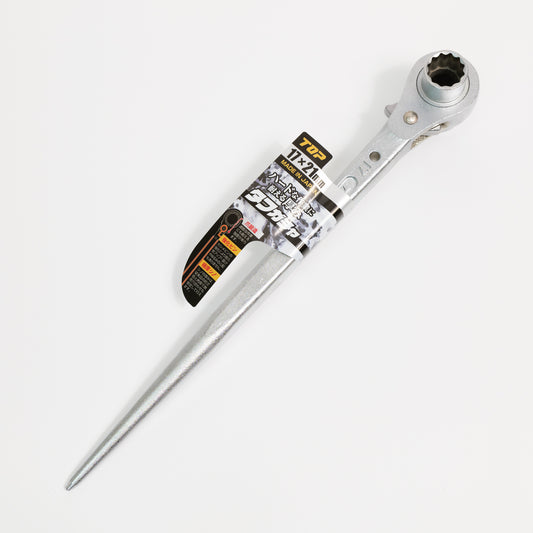 TOP工業 タフガチャ スタンダード(メッキ仕様) ハードな作業に耐える厚み-KRM-17×21