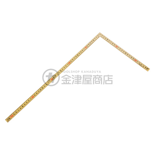 新潟精機 金鷲 金曲尺 50cm /1尺5 快段目盛 併用目盛り GSHD-5015KD/5016KD-曲尺-金津屋商店