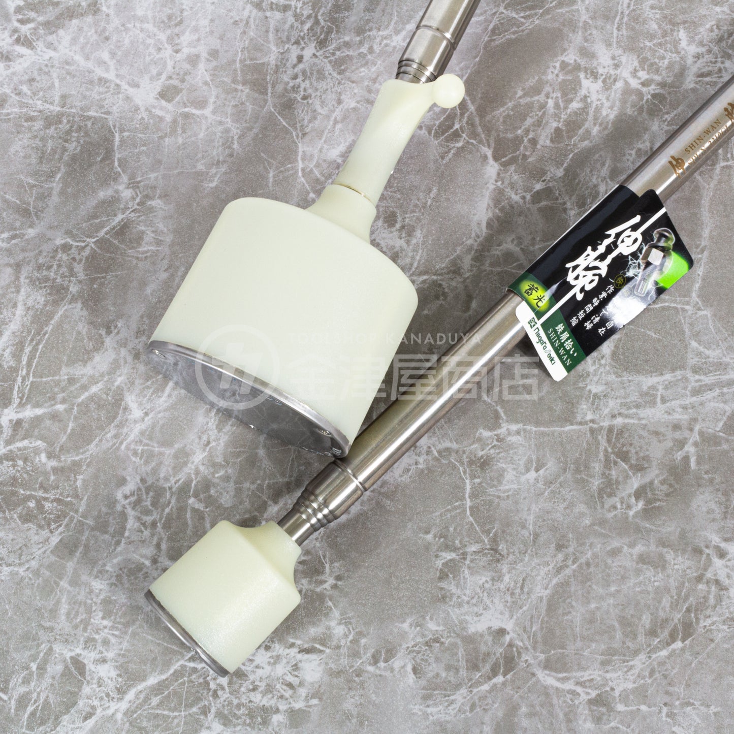 新潟精機 マグネット鉄屑拾い 伸腕 蓄光 ネオジム磁石 SPUN-6010GL/3310GL-鉄屑拾い-金津屋商店