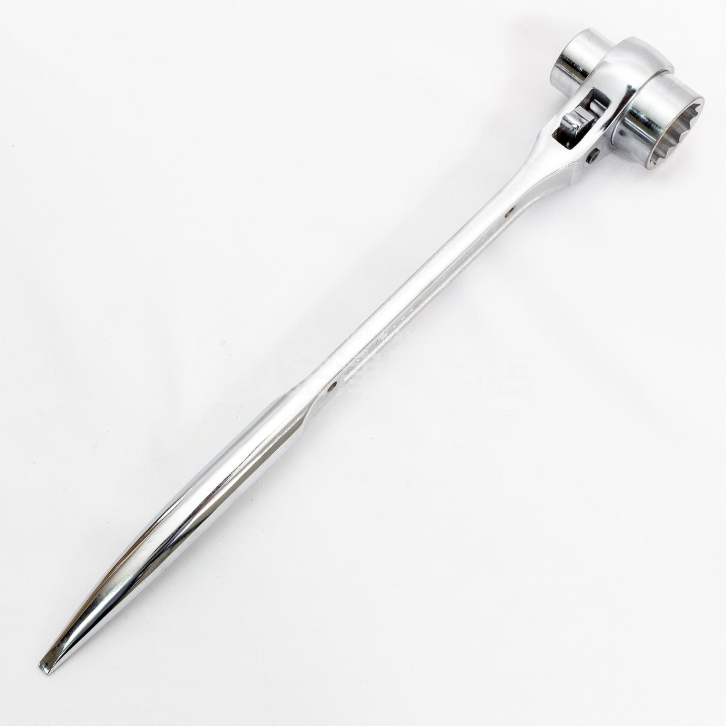 TOP 特注 総磨きシノ曲がりラチェットレンチ 19×24 RM-19×24N-S カスタム-ラチェット-RM-19×24N-S-CUS-金津屋商店