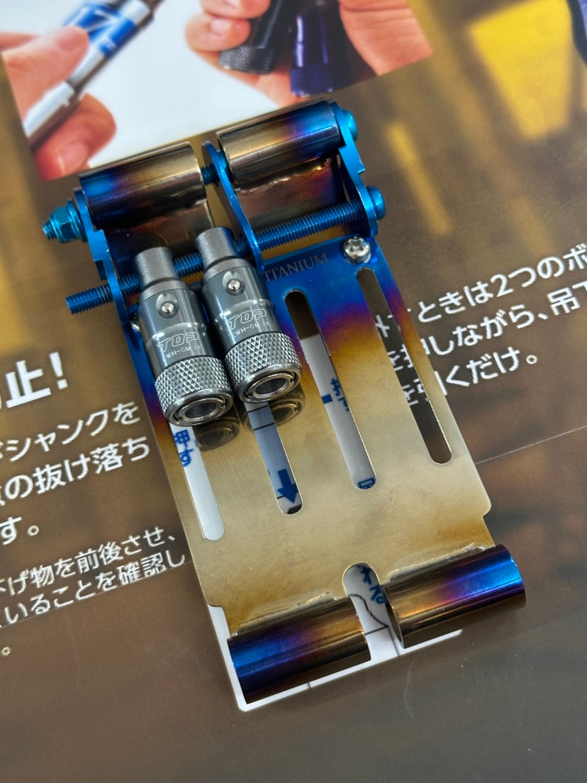 TOP工業 携帯用ワンタッチ式ソケットホルダー(ナスカン付)-