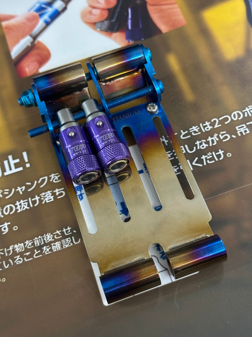 TOP工業 携帯用ワンタッチ式ソケットホルダー(ナスカン付)-