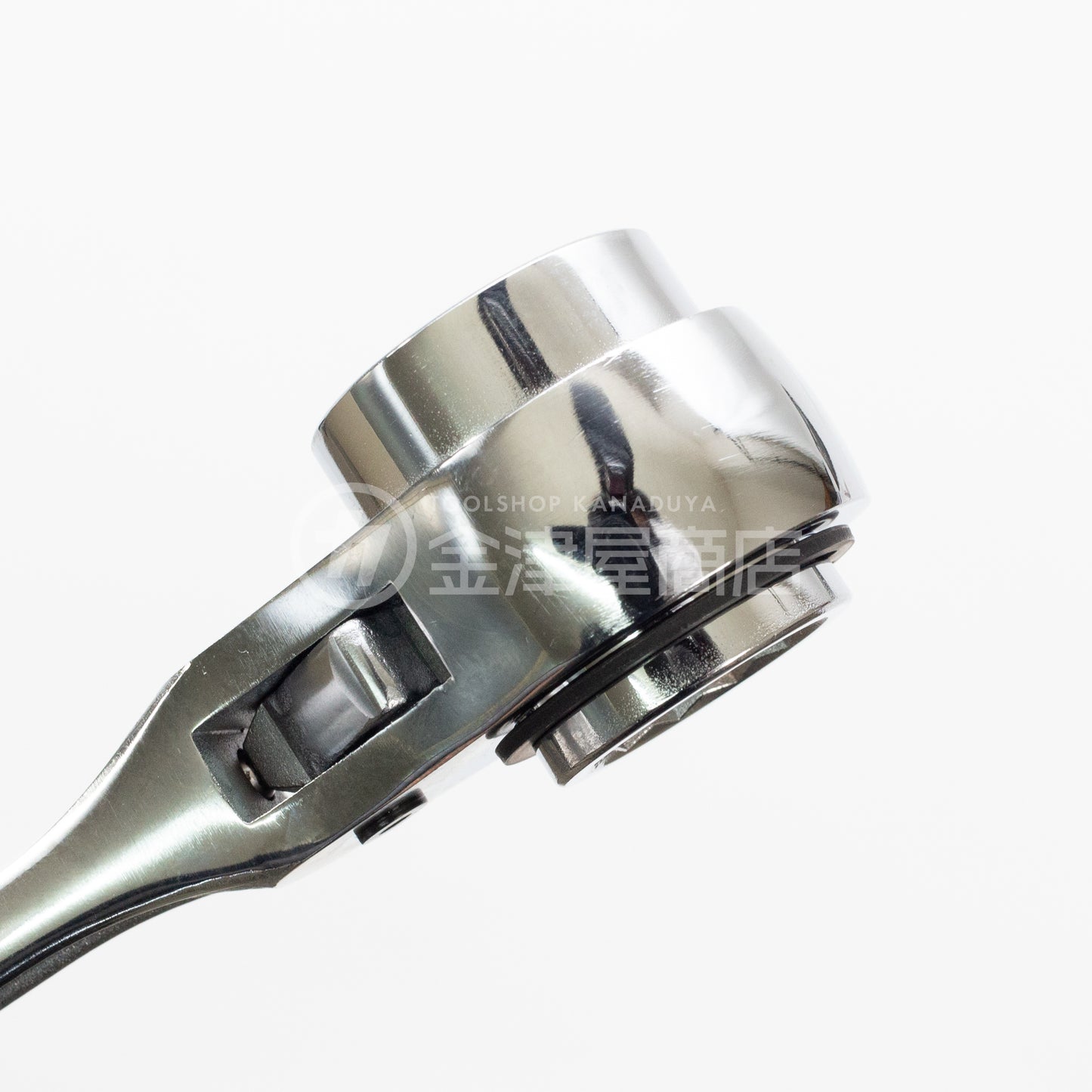 TOP工業 総磨きコンパクトラチェットレンチ19×24 RM-19×24C-SV-RM-19×24C-SV