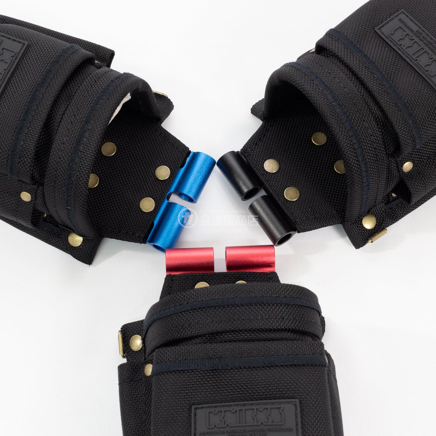 ニックス(KNICKS) コーデュラバリスティック生地アルミ補強VA小物腰袋 BA-202VADX 公認カスタム-