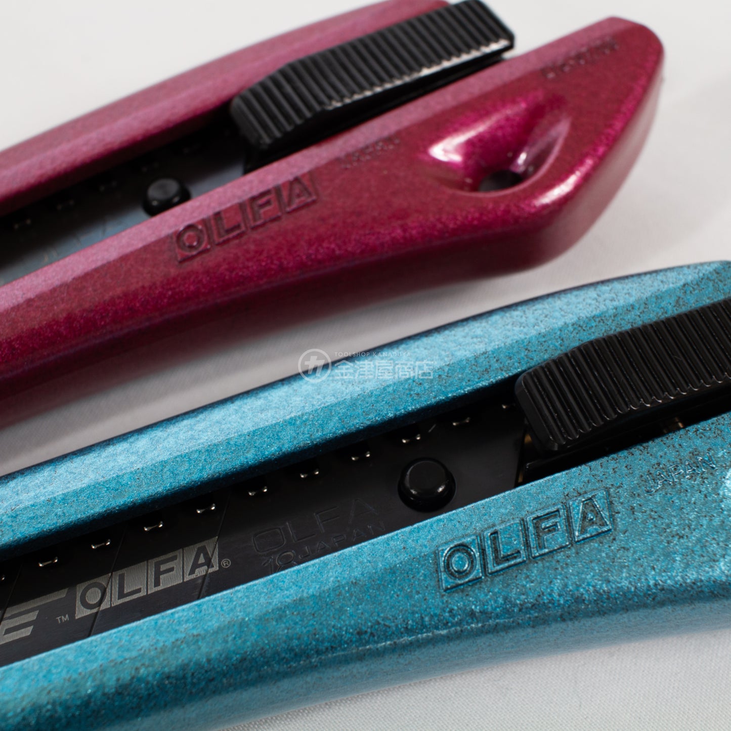オルファ リミテッド オートロックカッター 限定 アパタイトブルー/ルビーピンク-