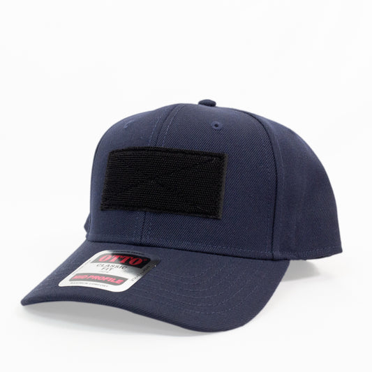 金津屋商店 【好きなワッペンを貼る】オリジナルつば湾曲 ワッペンキャップ-