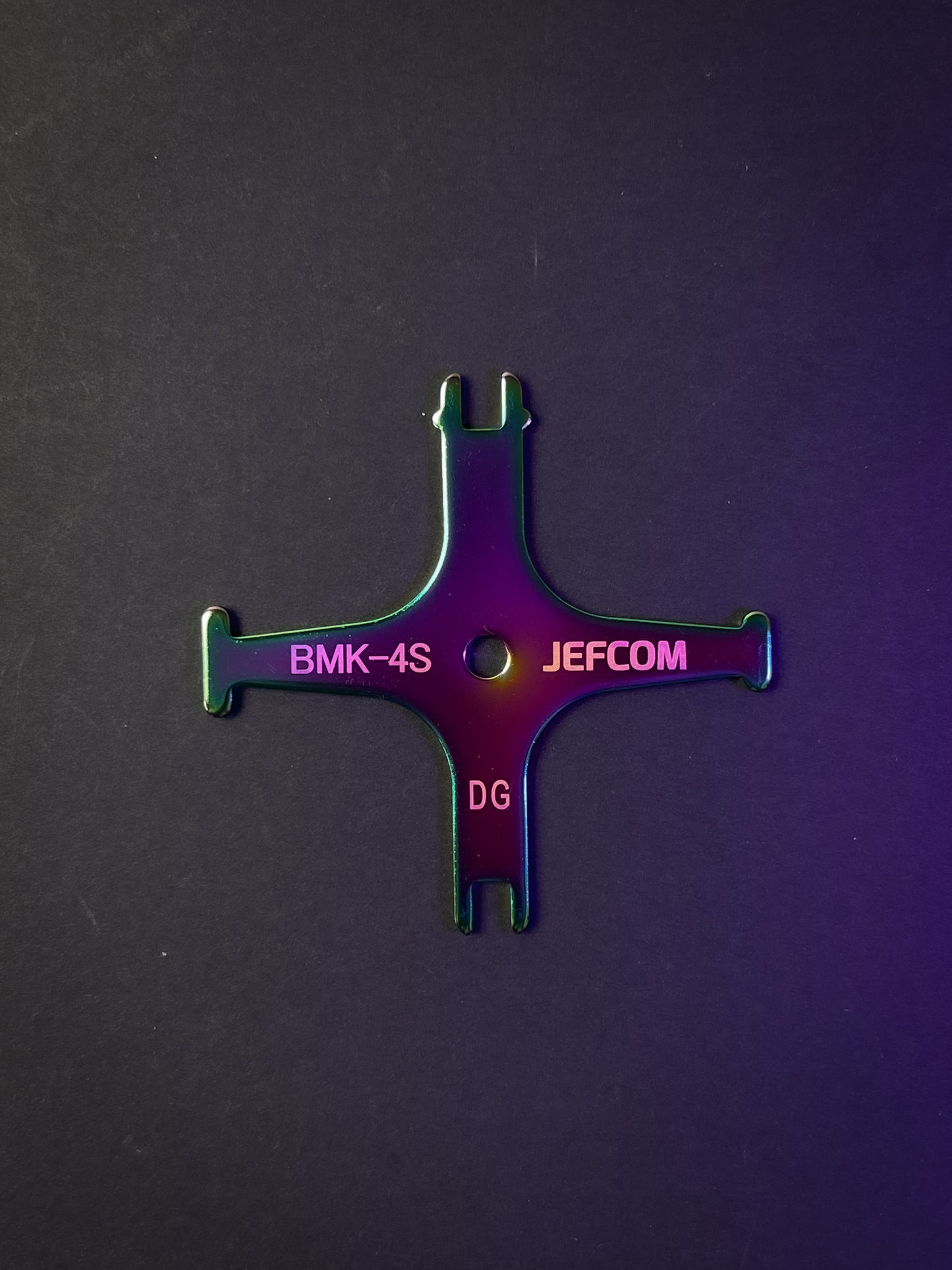 ジェフコム 盤用マルチキー (レインボーカラー) BMK-4S-RB