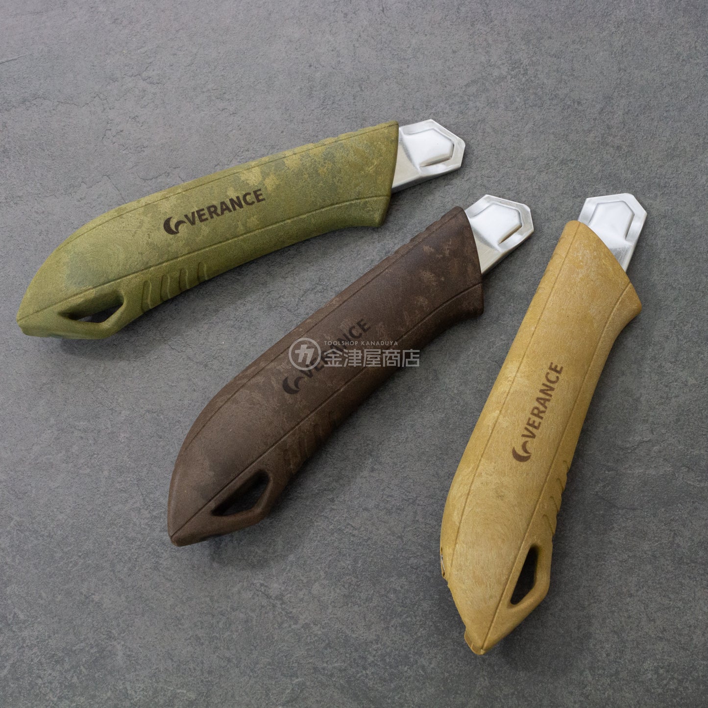 EFFORT ベッセル×オルファ VERANCE(べランス)カッターナイフ 木樹脂グリップ-