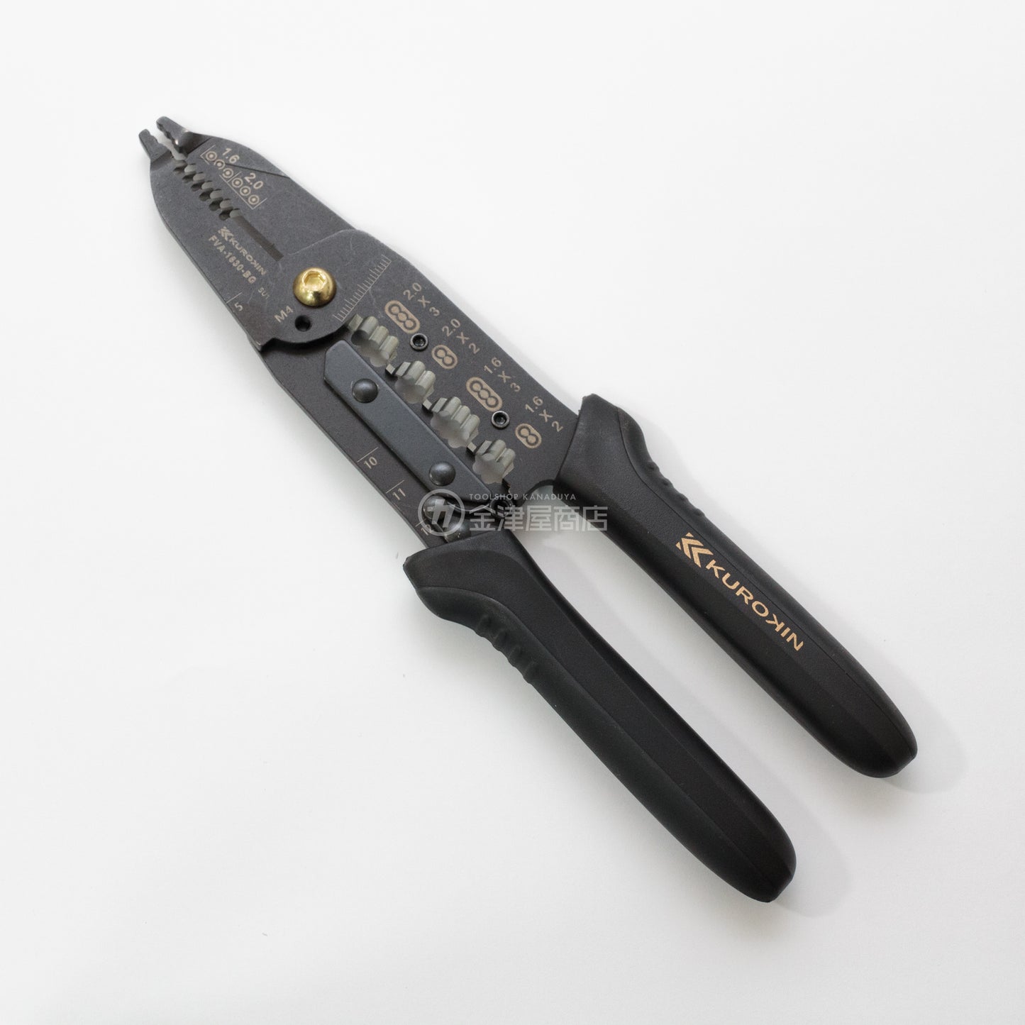 フジ矢 電工VAストリッパ(黒金) FVA-1630-BG-FVA-1630-BG