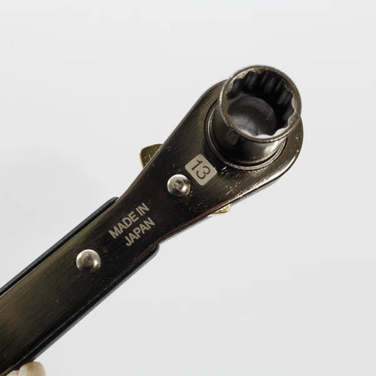 フジ矢 板ラチェットレンチ設備工事向け(黒金) FRS-12-BG-FRS-12-BG