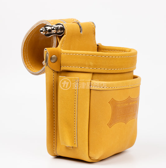 ニックス(KNICKS) 最高級硬式グローブ革 チェーンタイプVA小物腰袋(キャメル) KGC-201VADX