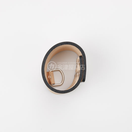 ニックス(KNICKS) 茶革ベルトループ KN-DX (コバ黒)-