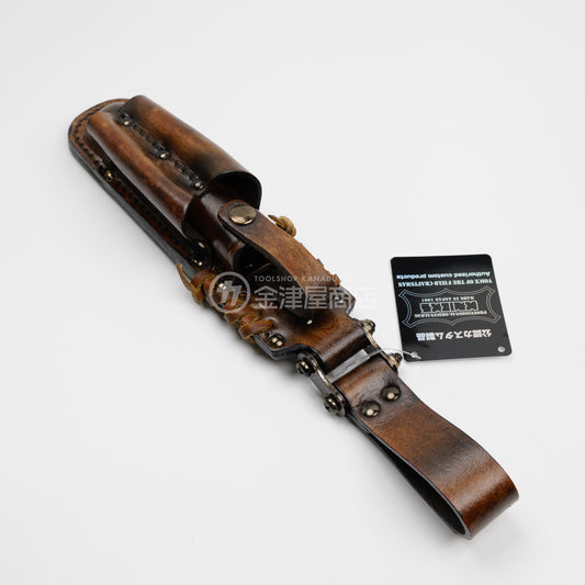 ニックス(KNICKS) チェーンタイプマッキーホルダー KN-100MHDX【ヴィンテージカラー】 追加カスタム VC革紐W巻-