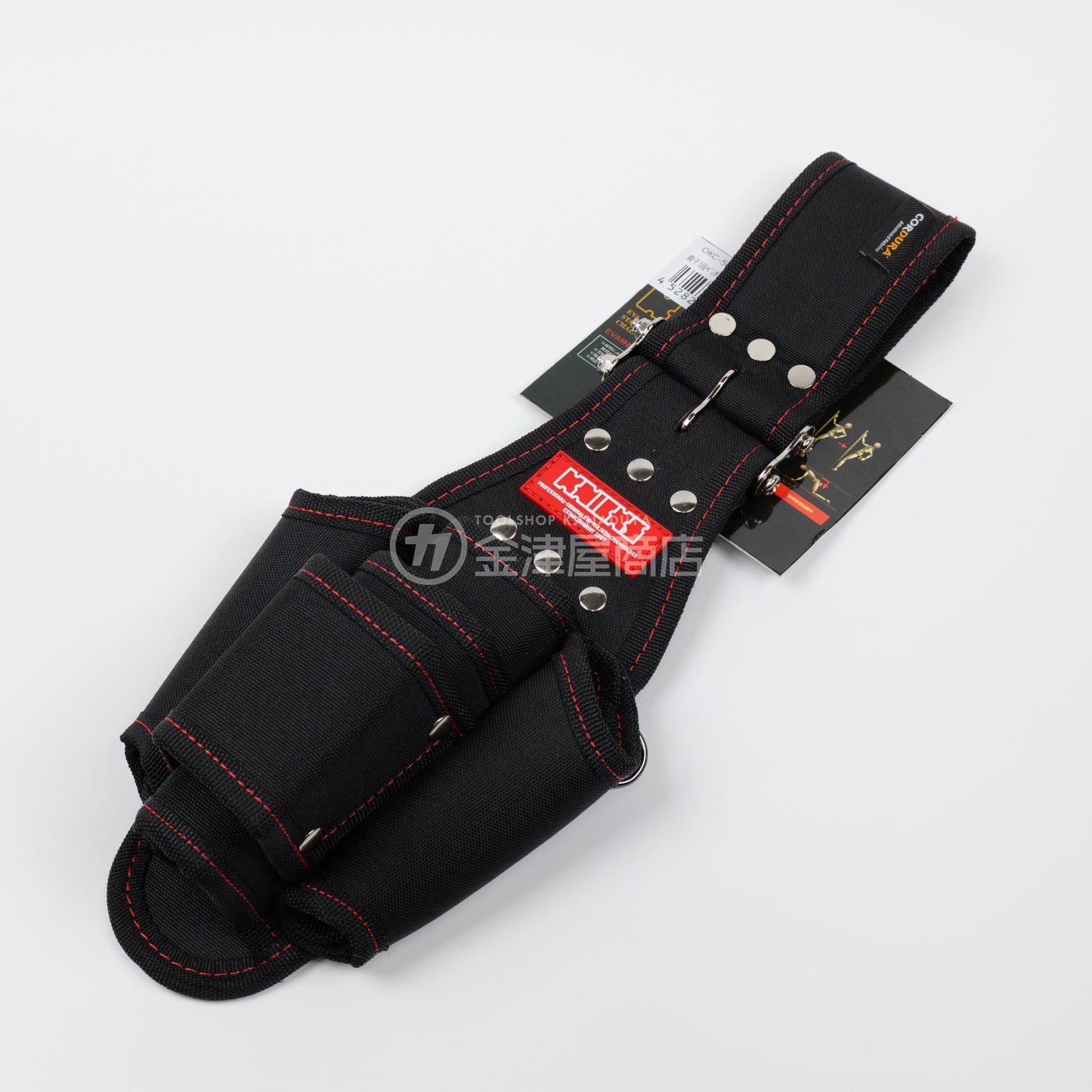 ニックス(KNICKS) CORDURA1000d生地 チェーン式 親子3段ペンチ・ニッパー・ドライバー5PホルダーDX OKC-501PLNDX-